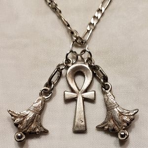 Silver Egyptian Necklace